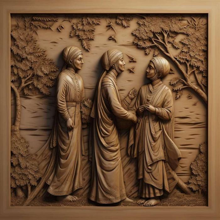 نموذج ثلاثي الأبعاد لآلة CNC 3D Art 